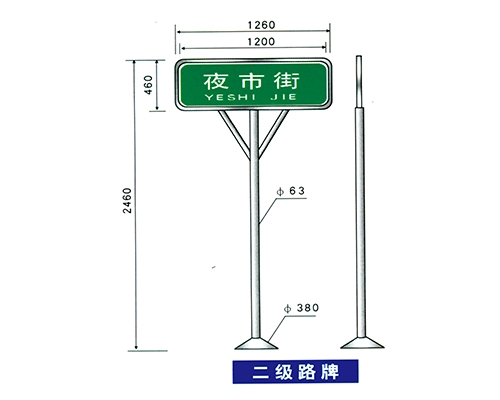 新疆地名标识牌