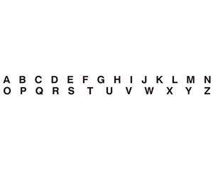 新疆国标汉语拼音字母字样